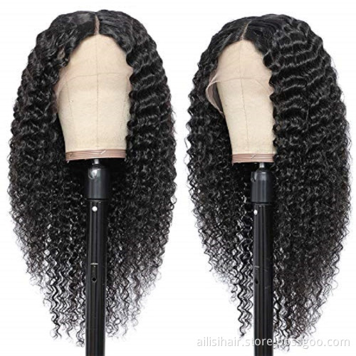 High Quality Accept OEM Private Label Human Hair Wigs HD Lace Cuticle Aligned Natural Virgin Hair Wigs For Black Women